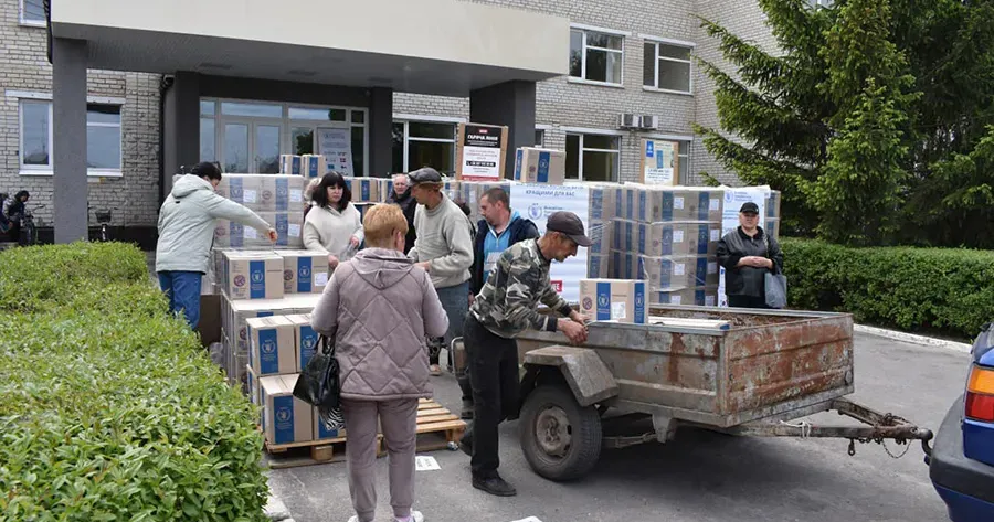 Фото Печенізької СВА Гуманітарна підтримка населенню Печеніжчини завдяки благодійникам на порталі Gromada Group