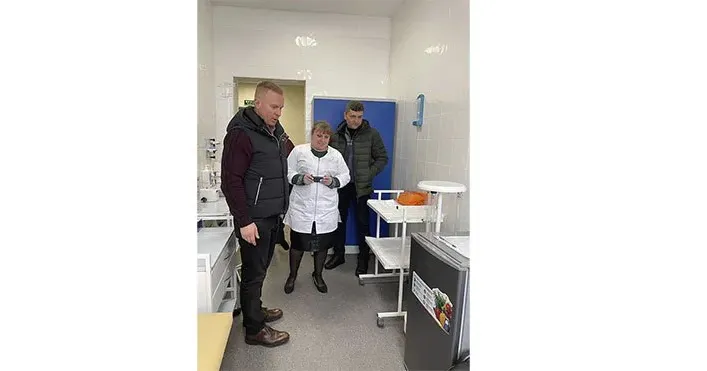 Фото Печенізької СВА Новобурлучанам відновили сільський медзаклад на порталі Gromada Group