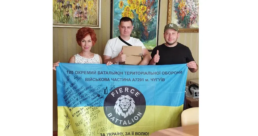 Фото з Фейсбук Ольга Михайлова Кам’янояружці Чугуївської громади вчергове закрили збір для захисників України на порталі Gromada Group