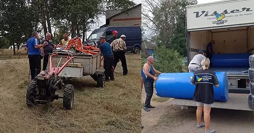Фото Чкаловської СВА Господарі присадибних ділянок Чкаловської громади отримали техніку та інвентар на порталі Gromada Group